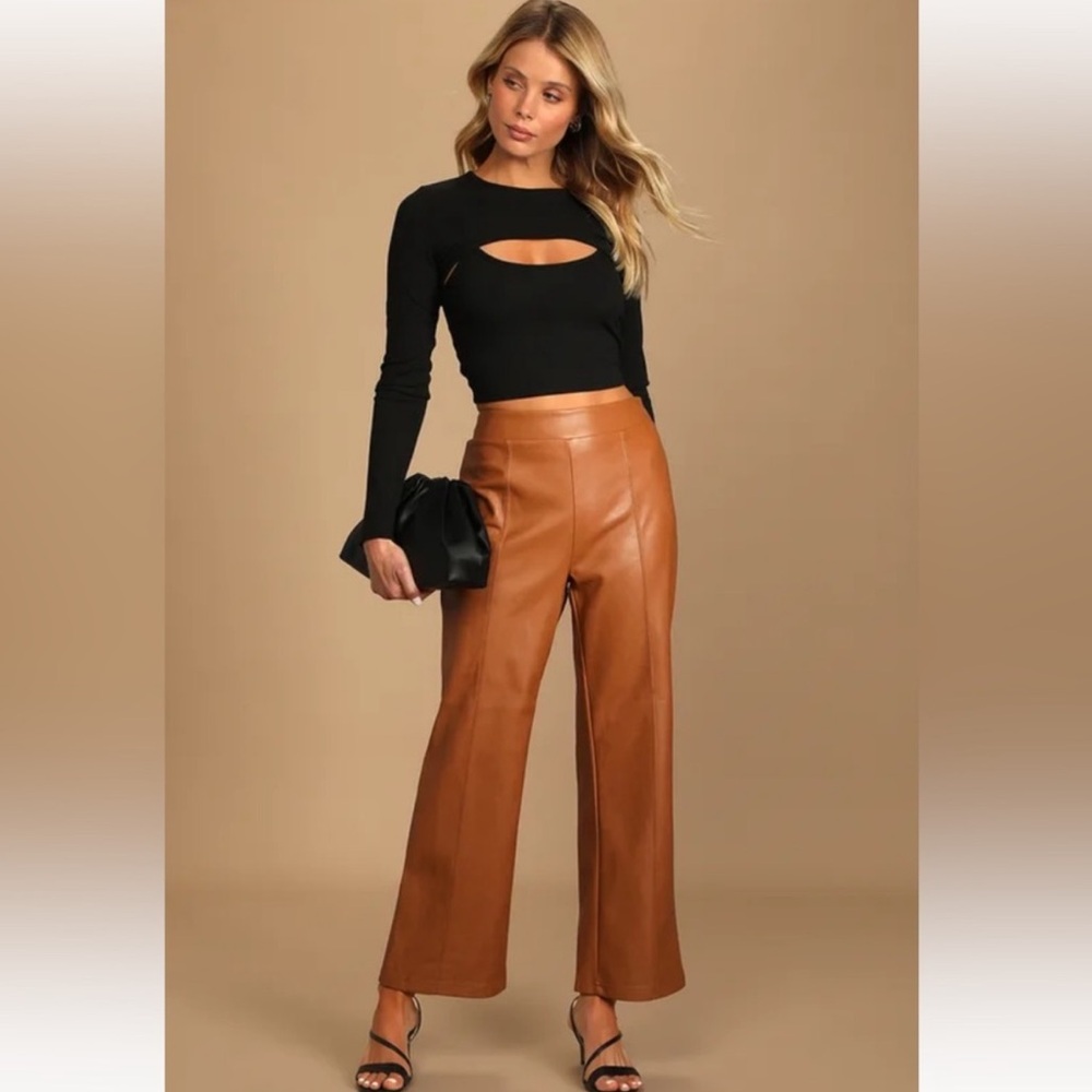 Lulu’s Vegan Leather Pants